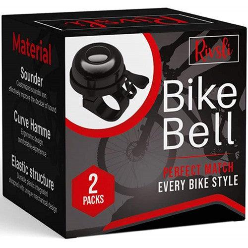 2 Pack Classic Bike Bell, Bicycle Bell - Toytexx