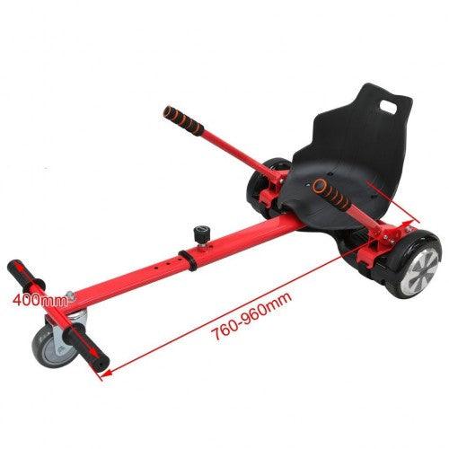 Adjustable Go Kart Cart HoverKart Stand Seat for Hoverboard - Toytexx